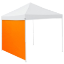 Plain Tangerine Orange Tent Side Panel - Logo Brand