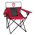 Indiana Hoosiers Elite Canvas Chair w/ Officially Licensed Team Logo