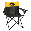 Iowa Hawkeyes Elite Canvas Chair w/ Officially Licensed Team Logo