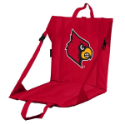 Louisville Stadium Seat w/ Cardinals Logo - Cushioned Back
