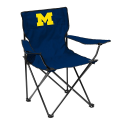 Michigan Wolverines Quad Canvas Chair w/ Officially Licensed Team Logo