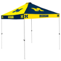 Michigan Tent w/ Wolverines Logo - 9 x 9 Checkerboard Canopy