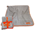 Oregon State University Frosty Fleece Blanket w/ Sherpa Material
