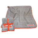 Syracuse University Frosty Fleece Blanket w/ Sherpa Material