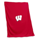 University of Wisconsin Sweatshirt Blanket w/ Lambs Wool