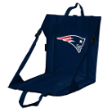 New England Stadium Seat w/ Patriots Logo - Cushioned Back