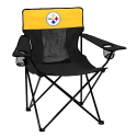 Pittsburgh Steelers Elite Canvas Chair w/ Officially Licensed Team Logo