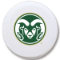 Colorado State University Tire Cover Logo on White Vinyl