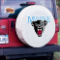 University of Maine Tire Cover w/ Black Bears Logo White Vinyl
