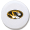 University of Missouri Tire Cover w/ Tigers Logo on White Vinyl