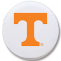University of Tennessee Tire Cover Logo on White Vinyl