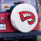 Western Kentucky University Tire Cover Logo on White Vinyl