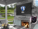 Eastern Illinois Outdoor TV Cover w/ Panthers Logo - Black