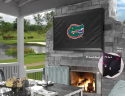 Florida Outdoor TV Cover w/ Gators Logo - Black Vinyl