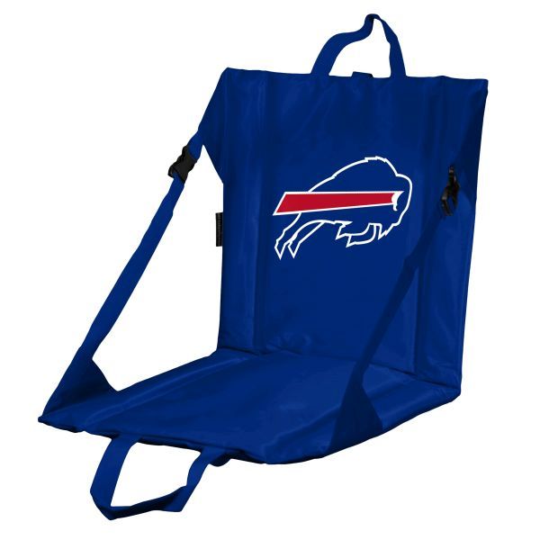 Buffalo Stadium Seat w/ Bills Logo - Cushioned Back