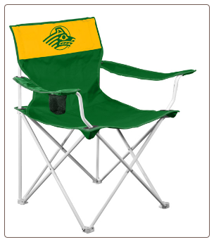 Alaska Anchorage Seawolves Canvas Logo Chair Alaska Anchorage Seawolves Canvas Logo Chair