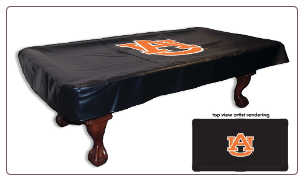 Auburn Tigers Logo Billiard Table Cover by HBS Auburn Tigers Logo Billiard Table Cover by HBS