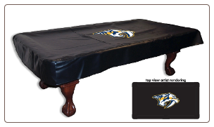 Nashville Predators Logo Billiard Table Cover by HBS Nashville Predators Logo Billiard Table Cover by HBS