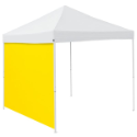 Plain Lemon Yellow Tent Side Panel - Logo Brand
