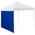 Plain Royal Blue Tent Side Panel - Logo Brand