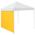 Plain Yellow Tent Side Panel - Logo Brand