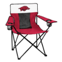 Arkansas Razorbacks Elite Canvas Chair w/ Officially Licensed Team Logo