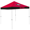 Georgia Tent w/ Bulldogs Logo - 9 x 9 Economy Canopy