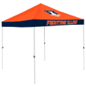 Illinois Tent w/ Fighting Illini Logo - 9 x 9 Economy Canopy
