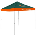 Miami Tent w/ Hurricanes Logo - 9 x 9 Economy Canopy