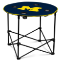 University of Michigan Round Table w/ Officially Licensed Team Logo