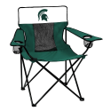 Michigan State Elite Canvas Chair w/ Officially Licensed Team Logo