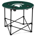 Michigan State University Round Table w/ Officially Licensed Team Logo