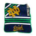 University of Notre Dame Raschel Throw Blanket