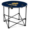 University of Notre Dame Round Table w/ Officially Licensed Team Logo