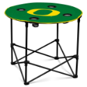 University of Oregon Round Table w/ Officially Licensed Team Logo