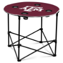 Texas A&M University Round Table w/ Officially Licensed Team Logo