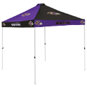Baltimore Tent w/ Ravens Logo - 9 x 9 Checkerboard Canopy