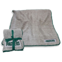 Green Bay Packers Frosty Fleece Blanket w/ Sherpa Material