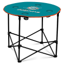Miami Dolphins Round Table w/ Officially Licensed Team Logo