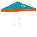 Miami Tent w/ Dolphins Logo - 9 x 9 Economy Canopy