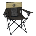 New Orleans Saints Elite Canvas Chair w/ Officially Licensed Team Logo