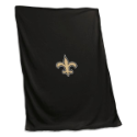 New Orleans Saints Sweatshirt Blanket w/ Lambs Wool