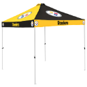 Pittsburgh Tent w/ Steelers Logo - 9 x 9 Checkerboard Canopy