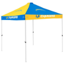 Los Angeles Tent w/ Chargers Logo - 9 x 9 Checkerboard Canopy
