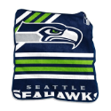 Seattle Seahawks NFL Raschel Plush Throw Blanket