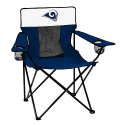 Los Angeles Rams Elite Canvas Chair w/ Officially Licensed Team Logo