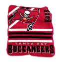 Tampa Bay Buccaneers NFL Raschel Plush Throw Blanket