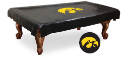 Iowa Hawkeyes Pool Table Cover w/ Officially Licensed Logo
