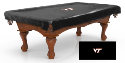 Virginia Tech Hokies Pool Table Cover w/ Officially Licensed Logo