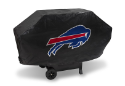 Buffalo Grill Cover with Bills Logo on Black Vinyl - Deluxe